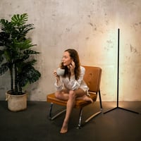 LYCKLY LED Saroklámpá Dimmelhető Fehér Meleg Fény Energiatakarékos Álló Lámpa 3