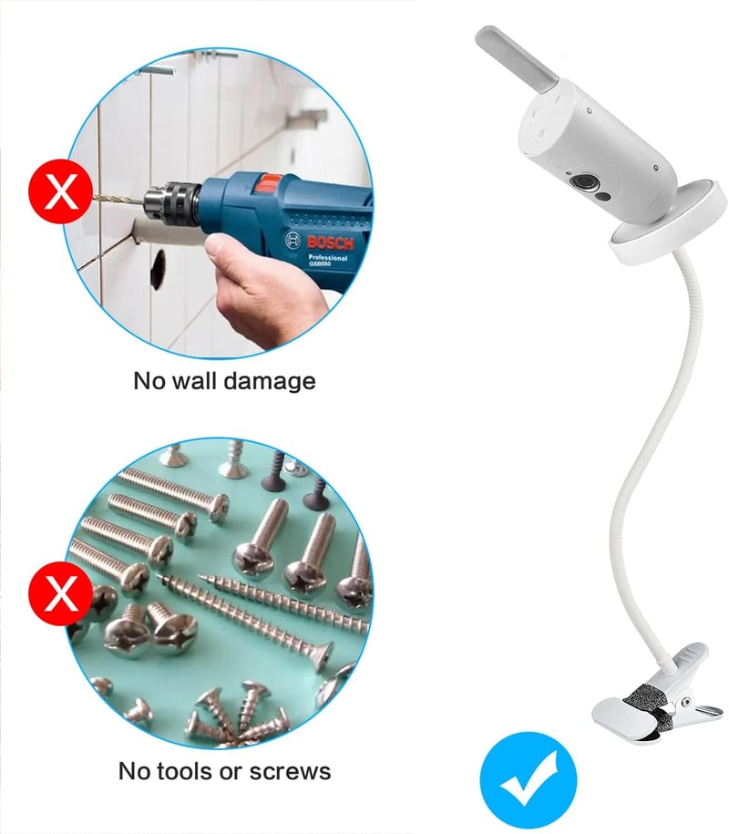 Lyeiaa Philips Avent SCD923/26 és SCD643/26 babamonitor tartó flexibilis kameratalapzat