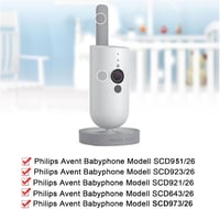 Lyeiaa Philips Avent SCD923/26 és SCD643/26 babamonitor tartó flexibilis kameratalapzat 8