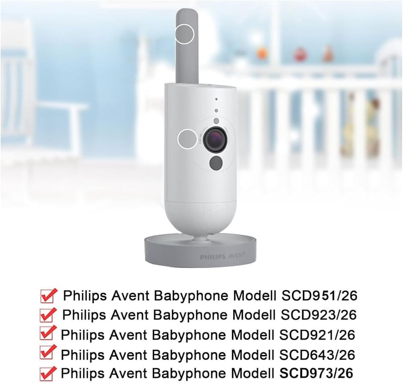 Lyeiaa Philips Avent SCD923/26 és SCD643/26 babamonitor tartó flexibilis kameratalapzat