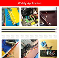 Lyeteung JST 1.5 ZH 4 Pin Csatlakozó Készlet - 30 Szett Mini Mikro Konnektor 150 mm 26AWG Kábellel és Női Csatlakozóval - Elektronikai Alkat 6