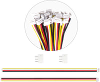 Lyeteung JST 1.5 ZH 4 Pin Csatlakozó Készlet - 30 Szett Mini Mikro Konnektor 150 mm 26AWG Kábellel és Női Csatlakozóval - Elektronikai Alkat 5
