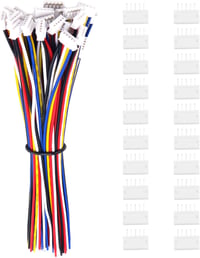 Lyeteung JST 1.5 ZH 5 Pin Csatlakozó Készlet - 20 Szett Mini Mikro Konnektor 150 mm 26AWG Kábellel és Anya Csatlakozóval - Elektronikai Alka 1
