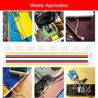 Lyeteung JST 2.0 PH 4 Pin Csatlakozó Készlet - 30 Szett Mini Mikro JST 2.0mm Konnektor 150mm 22AWG Kábellel és Női Csatlakozóval 6