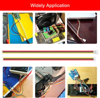 Lyeteung JST ZH 3-Pin Csatlakozó Készlet - 20 Pár Mini Mikro Dugó és Aljzat 150mm 26AWG Kábellel - Elektronikai Projektek, Modellezés 6