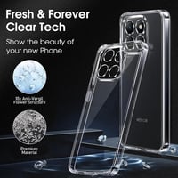 LYJERRY Honor X5B / X5B Plus védőtok + 2x üvegfólia szilikon ütésálló tok - Honor X5B-Clear 6