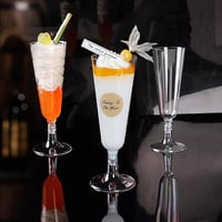 LYLIDIA Műanyag Pezsgőspohár 25 db Átlátszó 160 ml Újrahasználható 5