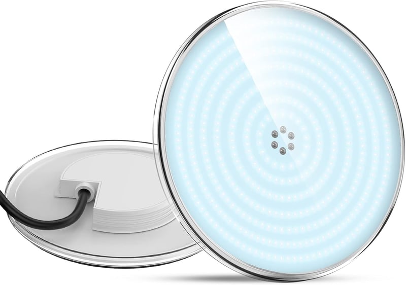 LyLmLe PAR56 LED Medence Világítás 35W - Ultra Lapos Víz Alatti Lámpa, 3500lm, 6000K, IP68 Vízálló, 12V, 140° Szórási Szög