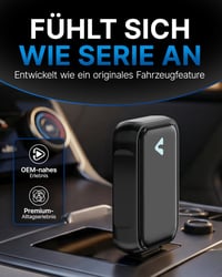 LYMARO Bezdrôtový adaptér CarPlay a Android Auto – USB-A Plug & Play bezdrôtový adaptér pre upgrade do auta, podpora Apple CarPlay a Android Auto, čierny 8