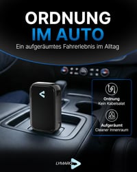 LYMARO Bezdrôtový adaptér CarPlay a Android Auto – USB-A Plug & Play bezdrôtový adaptér pre upgrade do auta, podpora Apple CarPlay a Android Auto, čierny 5
