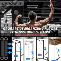 Lyndwin Kábel Húzó Fitness Gép Lat Pull Tricepsz Edzéshez Otthoni Edzőterem 6