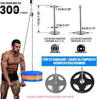 Lyndwin Kábel Húzó Fitness Gép Lat Pull Tricepsz Edzéshez Otthoni Edzőterem 4