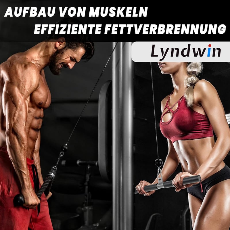 Lyndwin Kábel Húzó Fitness Gép Lat Pull Tricepsz Edzéshez Otthoni Edzőterem