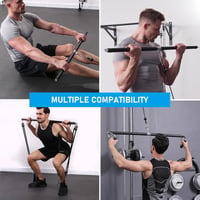 Lyndwin Lat Pull Bar Biceps Húzódzkodó Rúd Erőedzés Fitness Otthoni Edzés - 39" 6