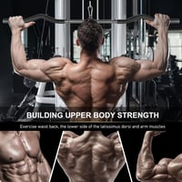 Lyndwin LAT Pulldown Bar kábeles edzőgép-kiegészítő, fekete 4