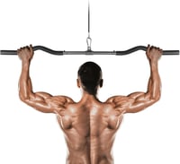 Lyndwin LAT Pulldown Bar kábeles edzőgép-kiegészítő, fekete 1