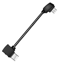 LYONGTECH Micro USB-C kábel 9,3 cm pre diaľkový ovládač Mavic Mini, Mini SE, Mavic 2 Pro, Zoom, Mavic Air, Mavic Pro – OTG kábel pre pripojenie telefónu k dronu 1