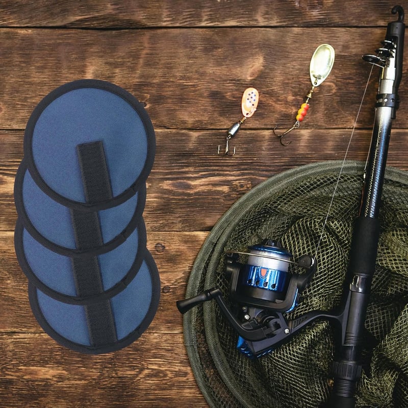 Lyreh 4 db nylon csali horogfedő horgászbot csali betekaró 15 cm kék horogvédő horgászoknak