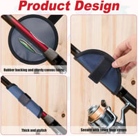 Lyreh 4 db nylon csali horogfedő horgászbot csali betekaró 15 cm kék horogvédő horgászoknak 5