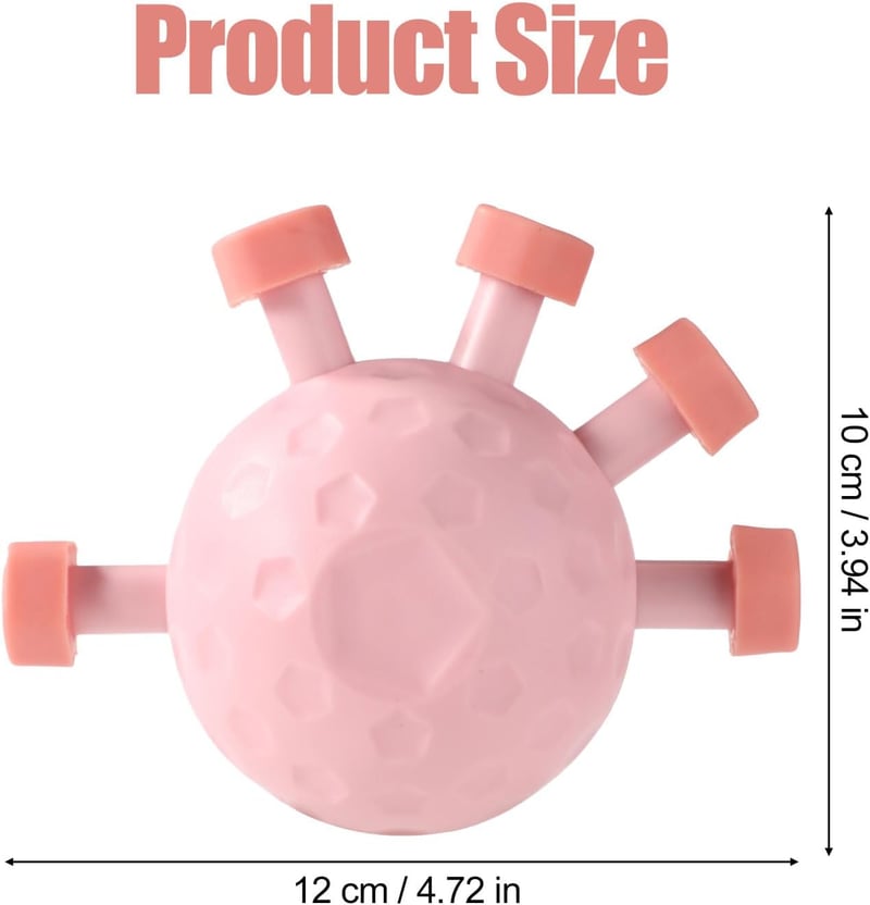 Lyreh Pink szilikon ujjfogó erősítő, ujjtornáztató gumis expander, kézerő fejlesztő zenészeknek, faipari munkásoknak, mászóknak