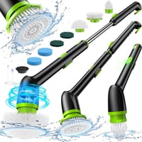 LyriFine elektromos tisztítókefe IPX7 vízálló hosszú nyéllel 2 sebességgel 1