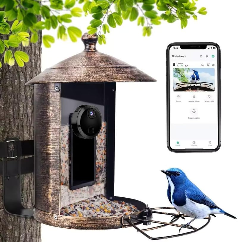 LySuyeo Mini Kamera 1080P WiFi Éjjellátó Mozgásérzékelő Mágneses Tartó