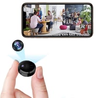 Mini kamera LySuyeo 1080P WiFi s nočným videním a detektorom pohybu – čierna 2