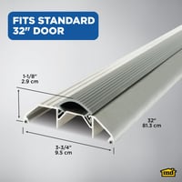 M-D Building Products 8003 32 Prag Deluxe Înalt cu Garnitură de Vinil – Bandă de Etanșare pentru Pragul Ușii 3
