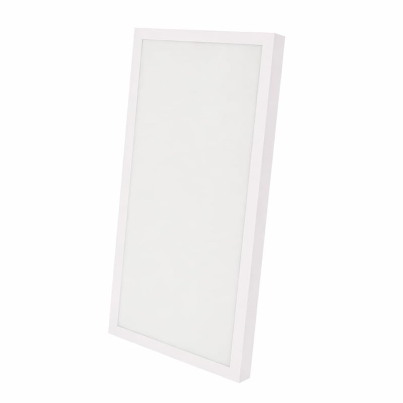 M Ledme LED stropna panel svjetiljka 60x30 cm 24W CCT — Na jednom kutu postoji udubljenje/oštećenje (stanje: vidi 2. sliku)