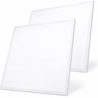 M Ledme LM5315 LED panel 60x60 cm 42W neutrálna biela 4500K 4200 lúmenov, vstavané stropné svietidlo do kancelárie, vrátane drivera, 2 ks 1