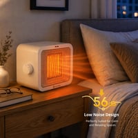 M Mimotec 1500W Kerámia Ventilátoros Fűtőgép 3 Fokozat Termosztát Csendes 5