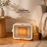M Mimotec 1500W Kerámia Ventilátoros Fűtőgép 3 Fokozat Termosztát Csendes 9