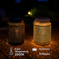 Solárna stolná lampa Mimotec Casablanca, čierna, teplé svetlo 2500K, stmievateľná, vodeodolnosť IP44, vstavaná batéria, na terasu a do záhrady 4