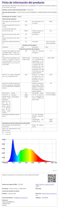 Stropný ventilátor M mimotec s bielym LED osvetlením 36W, diaľkovým ovládaním, úsporným 30W DC motorom, 6 rýchlosťami, tichou prevádzkou a 4 sklopnými lopatkami 8