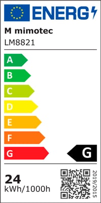 Stropný ventilátor Mimotec Thor s bielym LED osvetlením, diaľkovým ovládaním, jednosmerným motorom (DC), 6 rýchlosťami, výsuvnými lopatkami, letným/zimným režimom, časovačom a stmievateľným CCT svetlom 7