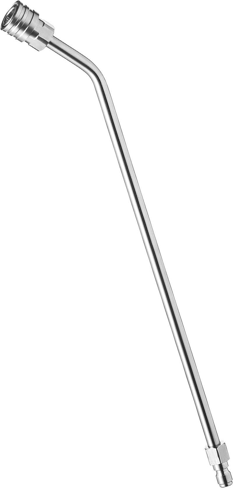 M MINGLE Nyomásmosó Falhoz Rögzíthető 30° Szöges Adapter Ereszcsatorna Tisztító 14"