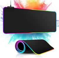 m MU XXL Gaming Egérpad RGB LED 800x300mm Csúszásmentes Gamer Mousepad 1