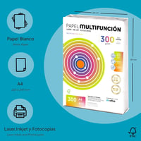 Hârtie multifuncțională m-office A4, 300g - 25 coli - Pentru imprimante laser și inkjet, copiatoare - Articol pentru birou și școală 2