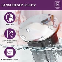 M. Rosenfeld 40mm Krómozott Mosdó Leeresztő Dugó Sárgaréz Univerzális 7