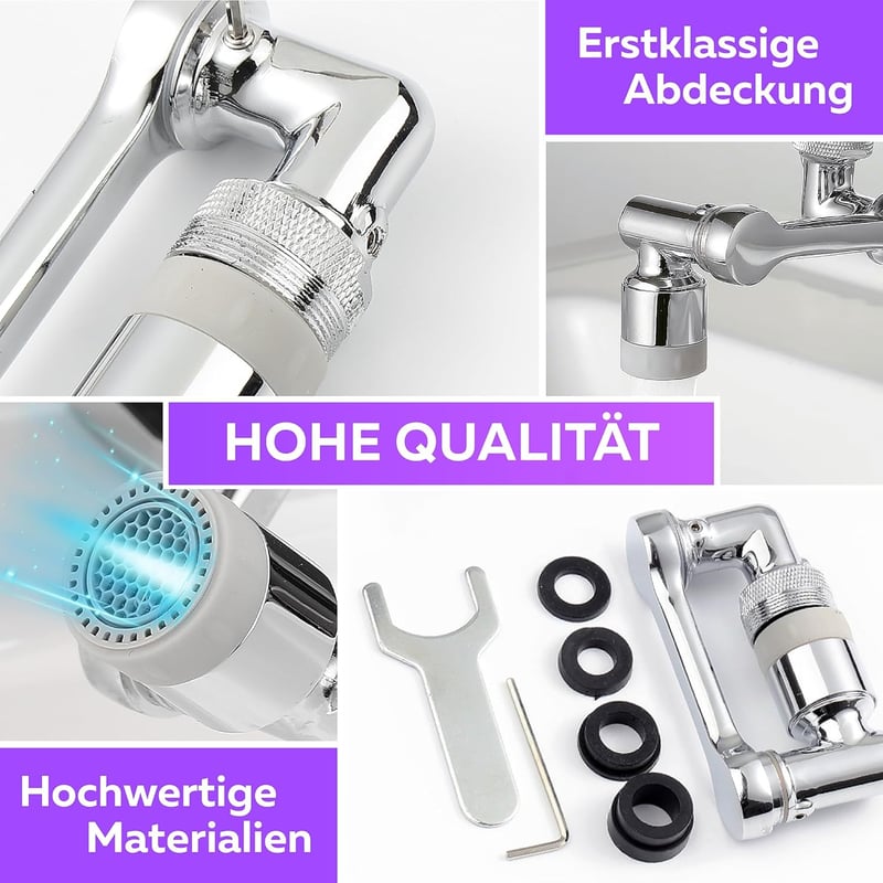 M. ROSENFELD HOME Forgó Csapkiterjesztés 2 Sugaras M20/M22/M24 Adapter