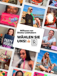 M. ROSENFELD Shisha Szett Komplett Hordozható Táskával - Vízipipa Készlet HMD Fejjel, Szipkával, Alumínium Merülőcsővel és Akril Tállal 9