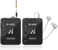 M-VAVE WP9 Wireless In-Ear Monitor 2.4GHz USB töltős fekete 1