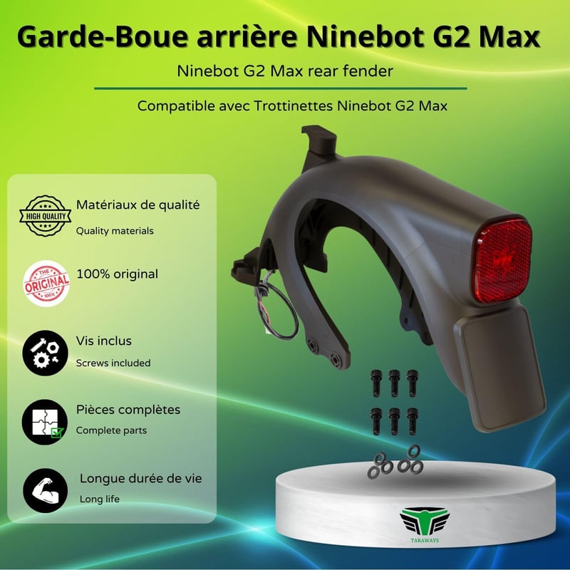 M365Lyon Ninebot G2 hátsó sárvédő elektromos rollerhez