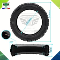 M365Lyon Tubeless Gumiabroncs 10x2.75-6.5 Elektromos Rollerhez 4