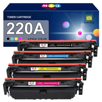 Cartuș toner compatibil M4U SM4Y 220A W2200A cu cip pentru imprimante HP Color LaserJet Pro MFP 4302dw 4302fdw 4202dw 4202dn 4302fdn Negru Cyan Galben Magenta 1