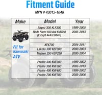 Pompă de frână dreapta pentru Kawasaki ATV Prairie 300 360 400 700 Bayou 300 Brute Force 650 KVF300 360 400 700 KLF300 KVF650 KEF30 3
