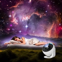 Vylepšený projektor hviezdnej oblohy Macchiatto s 13 planétovými diskmi, LED planetáriová lampa s časovačom, dekorácia do izby pre deti a dospelých 4