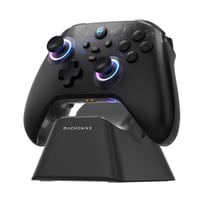 Bezdrôtový PC gamepad Machenike G3V2, Hall Effect joystick, RGB osvetlenie, kompatibilný so Switch/iOS/Android, 1000mAh batéria, čierny 1