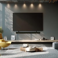 Suport universal pentru soundbar Maclean MC-914, pentru montare deasupra sau dedesubtul televizorului, suport de perete pentru difuzoare cu capacitate de încărcare de până la 15 kg 4