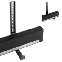Suport universal pentru soundbar Maclean MC-914, pentru montare deasupra sau dedesubtul televizorului, suport de perete pentru difuzoare cu capacitate de încărcare de până la 15 kg 9